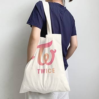 TWICE トートバッグ Amazon.co.jp: キャンバストートバッグ 帆布 Twice トゥワイス